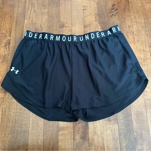 Under Armour Loose Athletic Shorts Black XXL
